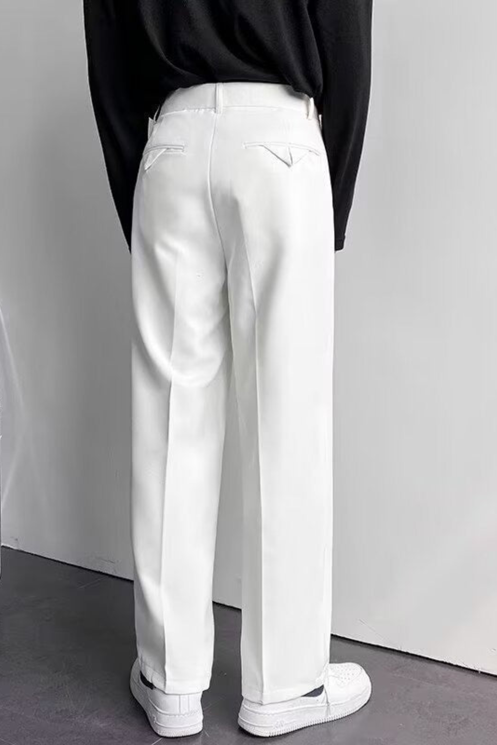 Straight cut dress pants