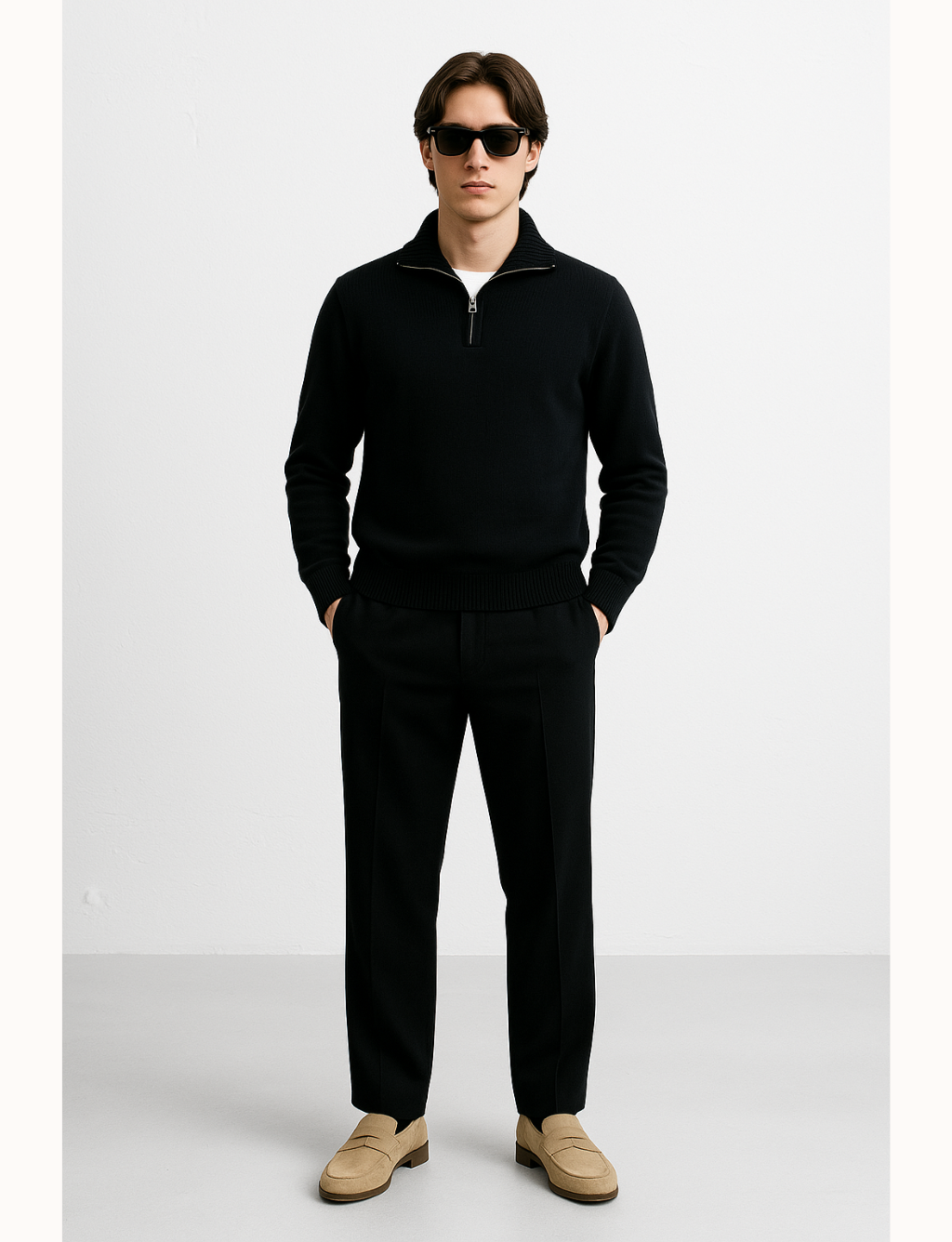 Crew neck sweater