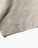 Short-sleeved linen shirt