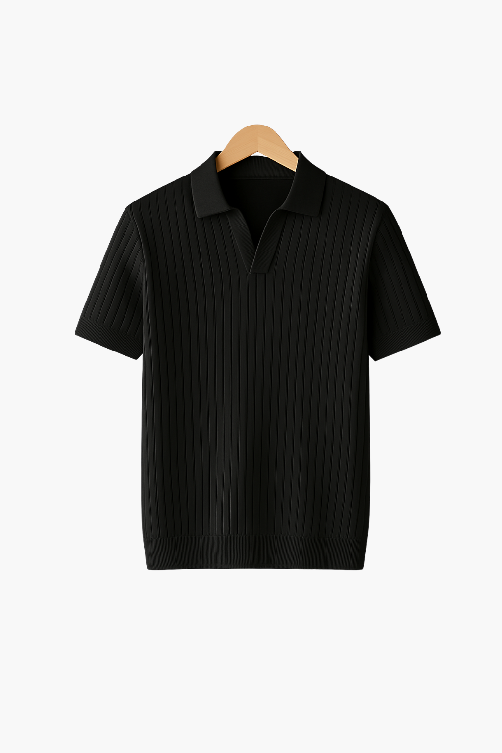 ROMA - CORDUROY COTTON POLO SHIRT
