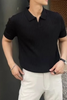ROMA - CORDUROY COTTON POLO SHIRT