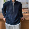 HALF-ZIP SWEATER