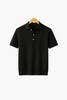 TURIN - RIBBED COTTON POLO SHIRT