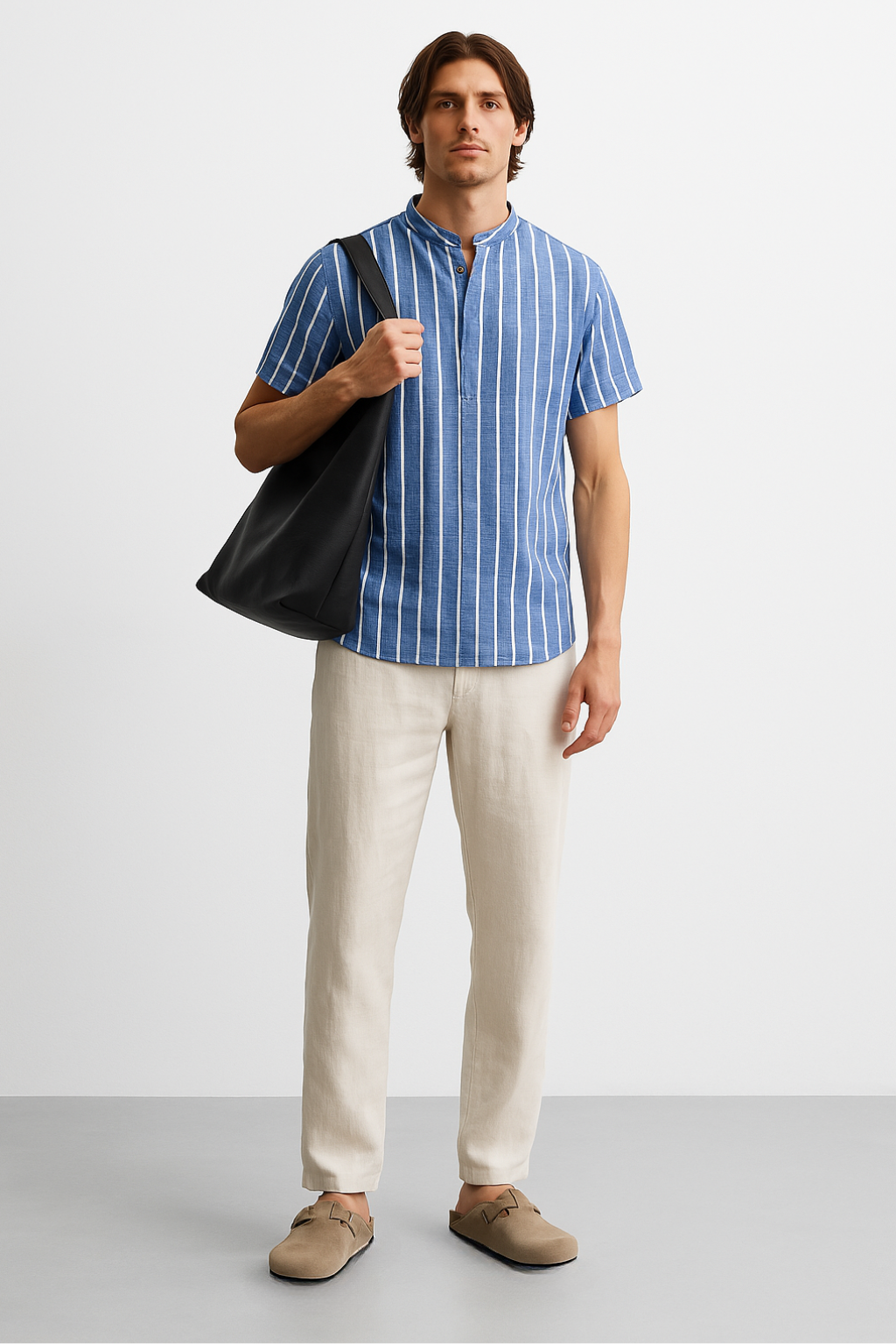 Bali striped polo shirt