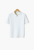 ROMA - CORDUROY COTTON POLO SHIRT