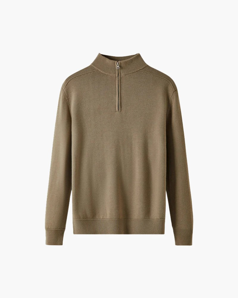 100% wool crew neck sweater