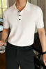 TURIN - RIBBED COTTON POLO SHIRT