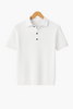 TURIN - RIBBED COTTON POLO SHIRT