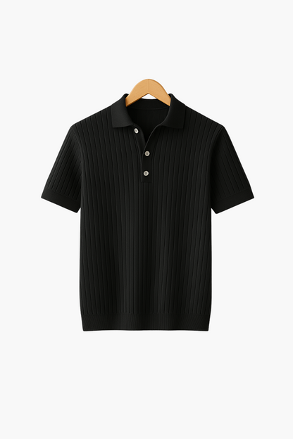 TURIN - POLO EN COTON COTELLÉ