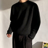 Pull en maille col rond